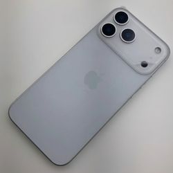 iPhone 17 Pro Max Pro White Mockup Model
