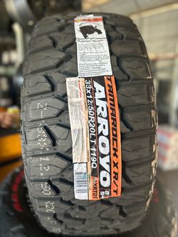 LT 33x12.50r20 X R/T new arroyo tire🛞