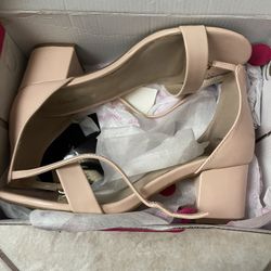 Pink Heels Size 9