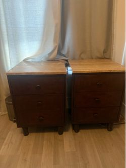 Two marble wardrobes