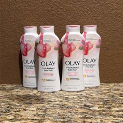 4- Olay Fresh Radiance Strawberry &Mint Body Wash 
