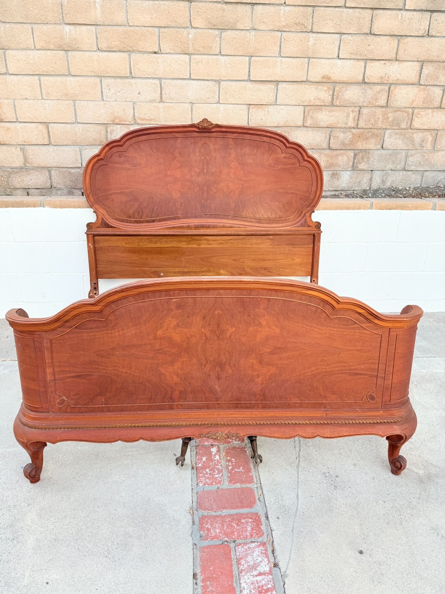 Vintage Wooden Bedroom Set