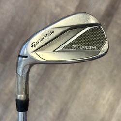 TaylorMade STEALTH 9 Iron - LH - Regular Flex Steel Shaft - Carbon Fiber Golf