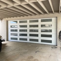 Full View All Glass Garage Door 