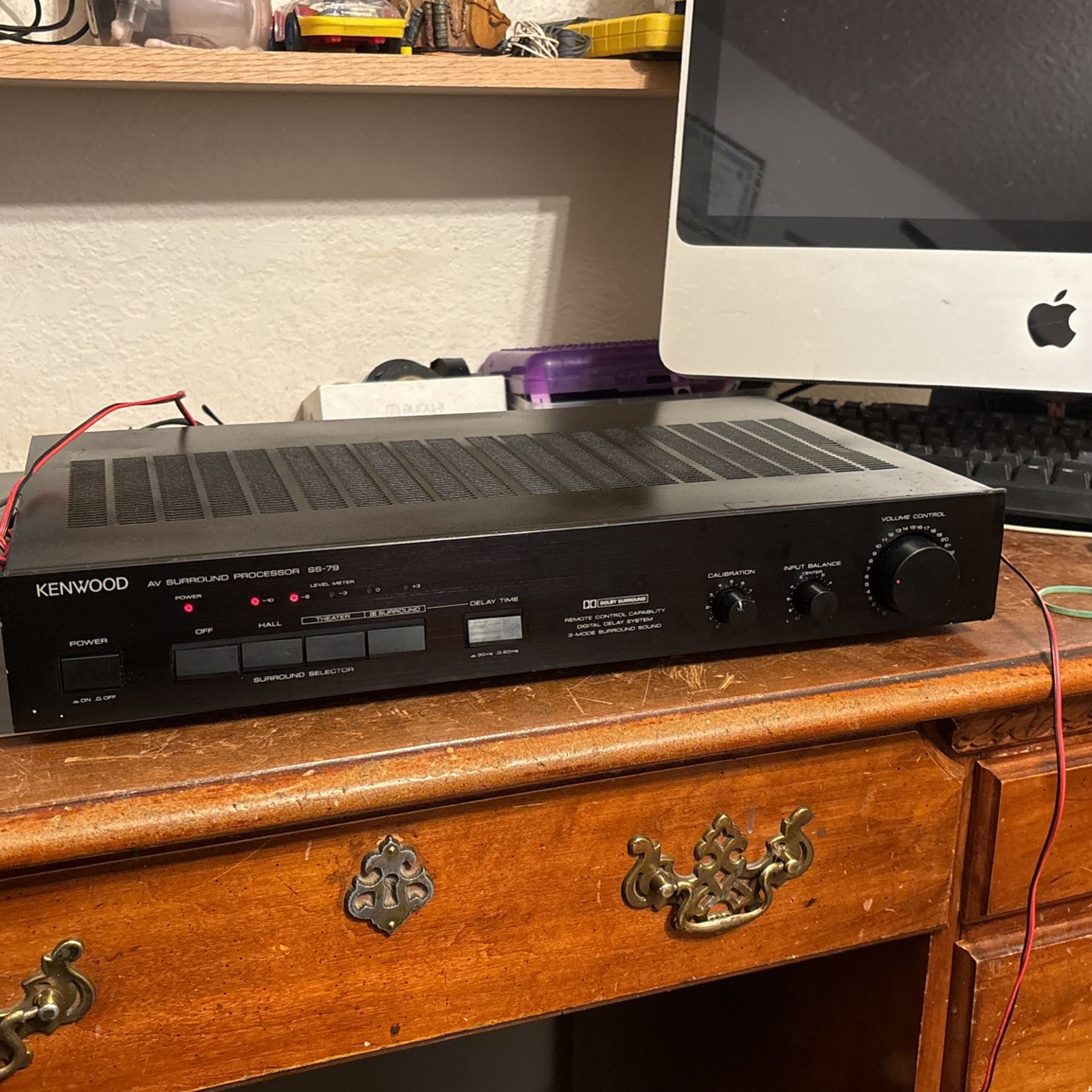Kenwood AV Surround Processor SS-79