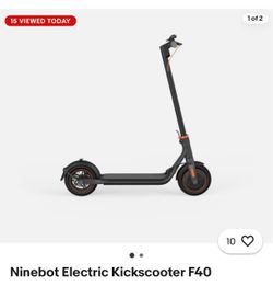 Electric scooter