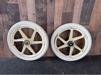 Old School 1980s GT Performer Japan OGK BMX Wheels As Is