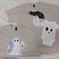 Halloween Ghost Theme Shirts