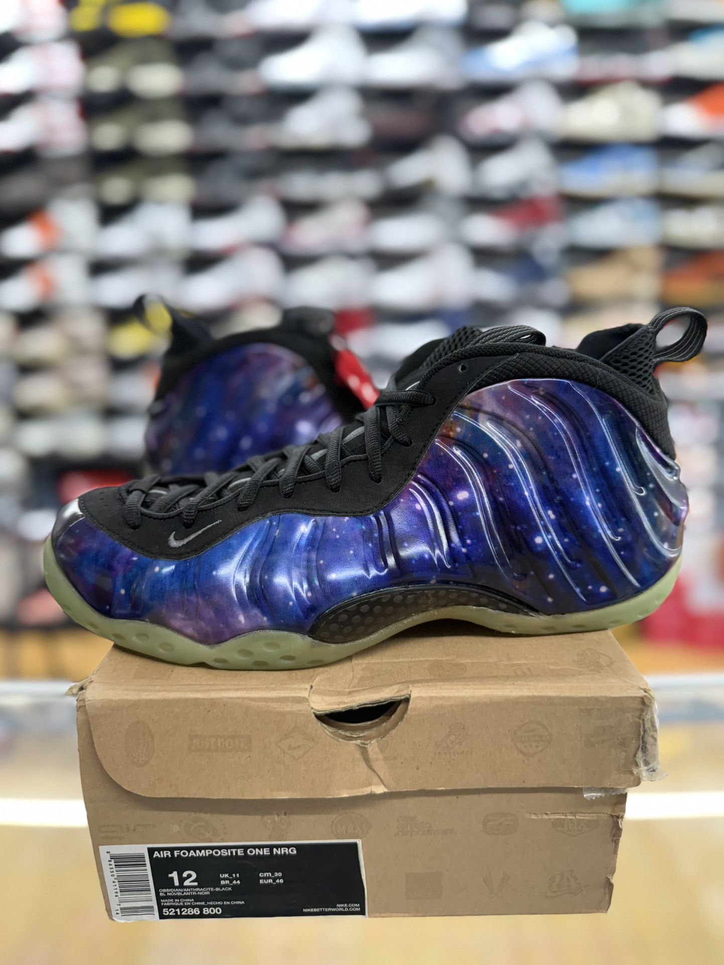 Galaxy Foams Size 12 2012 Release $300!