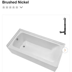 Streamline Alcove Bathtub