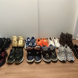 Jordan’s , Pumas, Adidas 