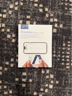 BRAND NEW IN SEALED BOX kardia mobile 1-lead personal ekg monitor CARD