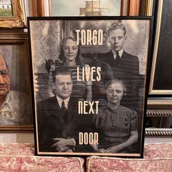 Vintage 1960s Lithograph Of Mystery 