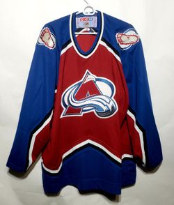 VINTAGE COLORAFO AVALANCHE CCM NHL JERSEY M3NS SIZE XL
