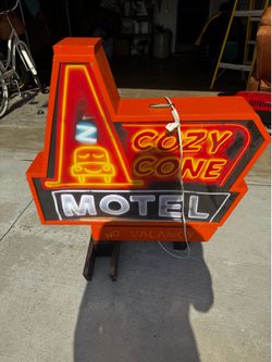Custom Cozy Cone decor from cars the movie