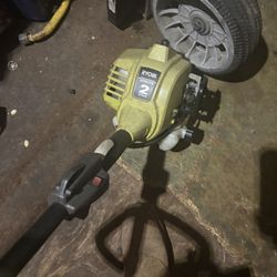 Ryobi Green And Black Two Cycle Gasoline