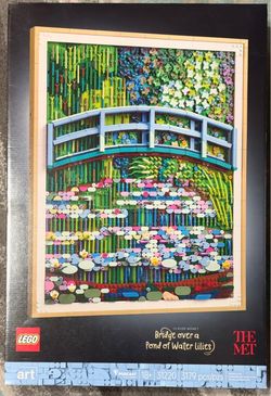 LEGO Art Claude Monet –Bridge Over a Pond of Water Lilies 31220