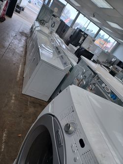 Used washers for sale, front load, top load, stackable-Free delviery-120 Day warranty