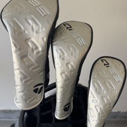 Taylormade Qi35 Driver, Wood and Hybrid combo set with custom shafts (package)