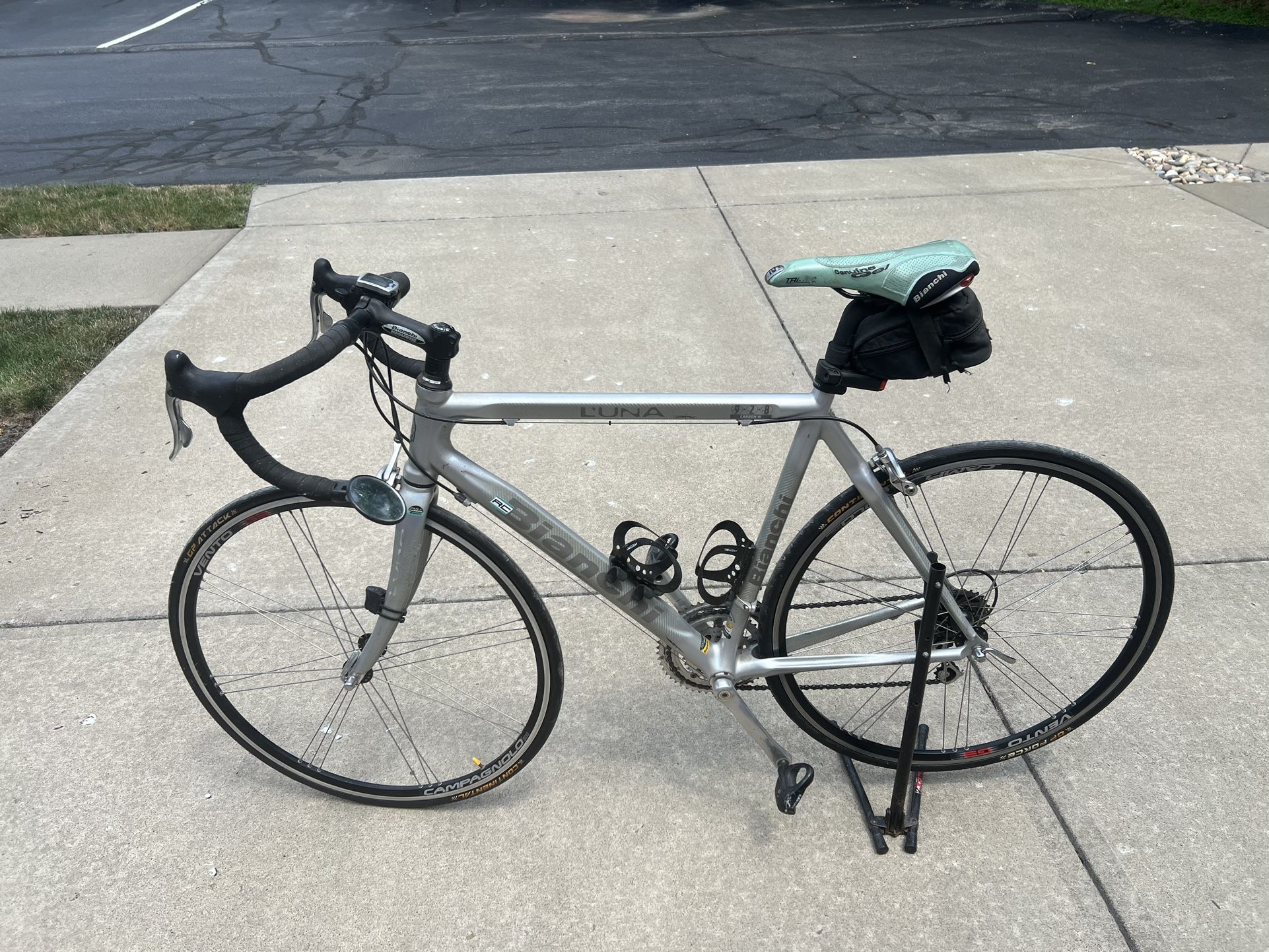 Bianchi Carbon Fiber Frame Road Bike