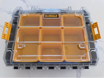 DEWALT TSTAK tool organizer with removable compartment