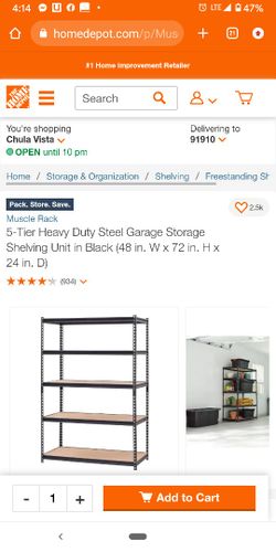 Shelve For Home Depot 