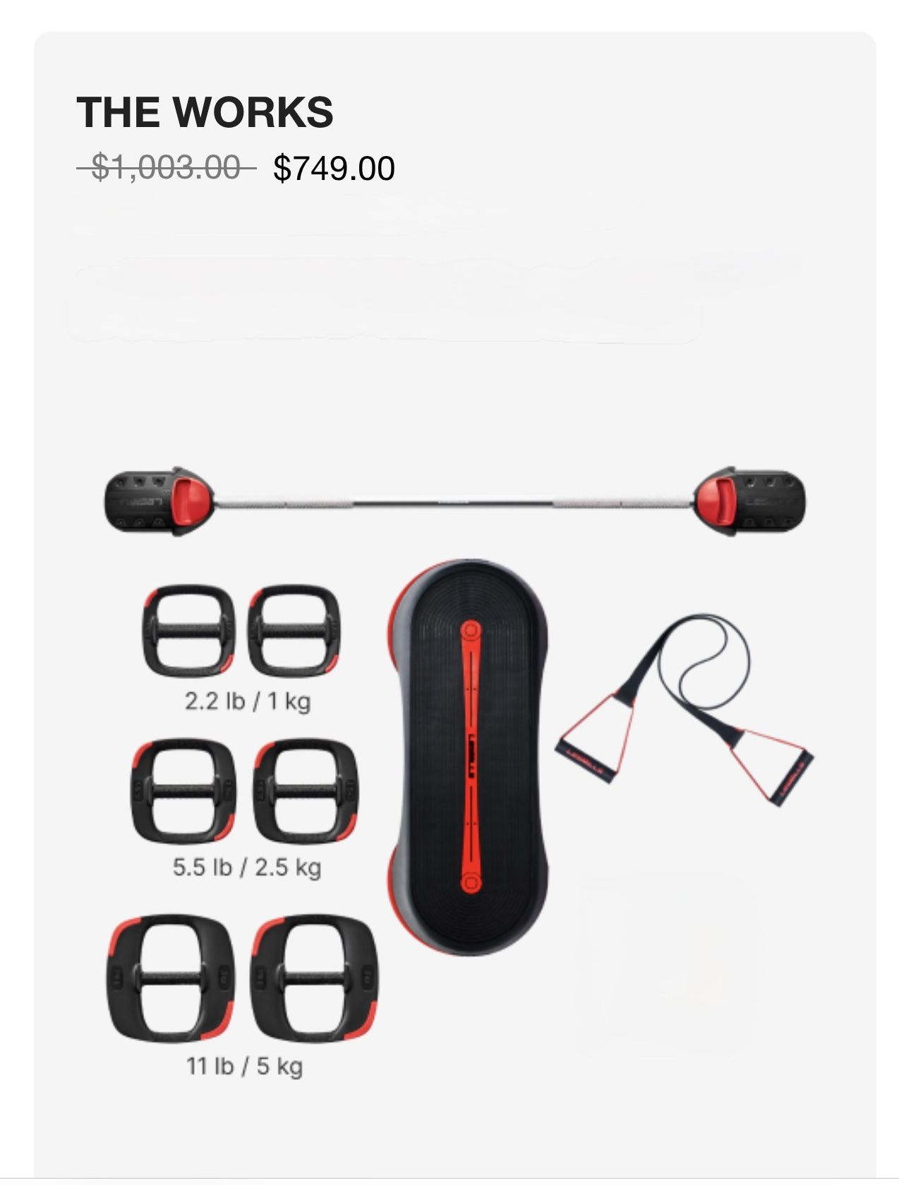 Les Mills Workout Set