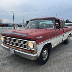 1967 FORD F250 CAMPER SPECIAL