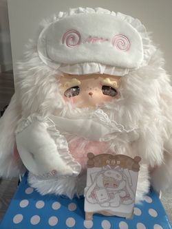 Kokono 800% Dream Sign-Off Series “Pipe Dream” White Plush with liquids eyes