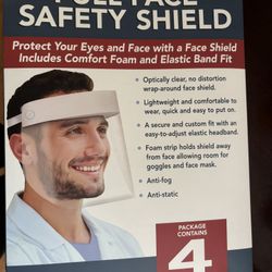 Protective face shield 