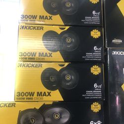 Kicker 6.5 Csc Speakers On Sale Today For 99.99