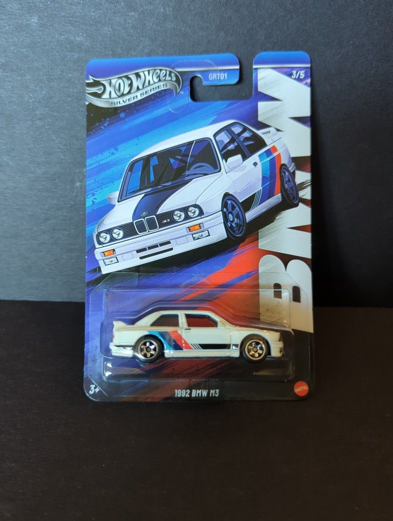 Hot Wheels Silver Series Exclusive 1992 BMW M3