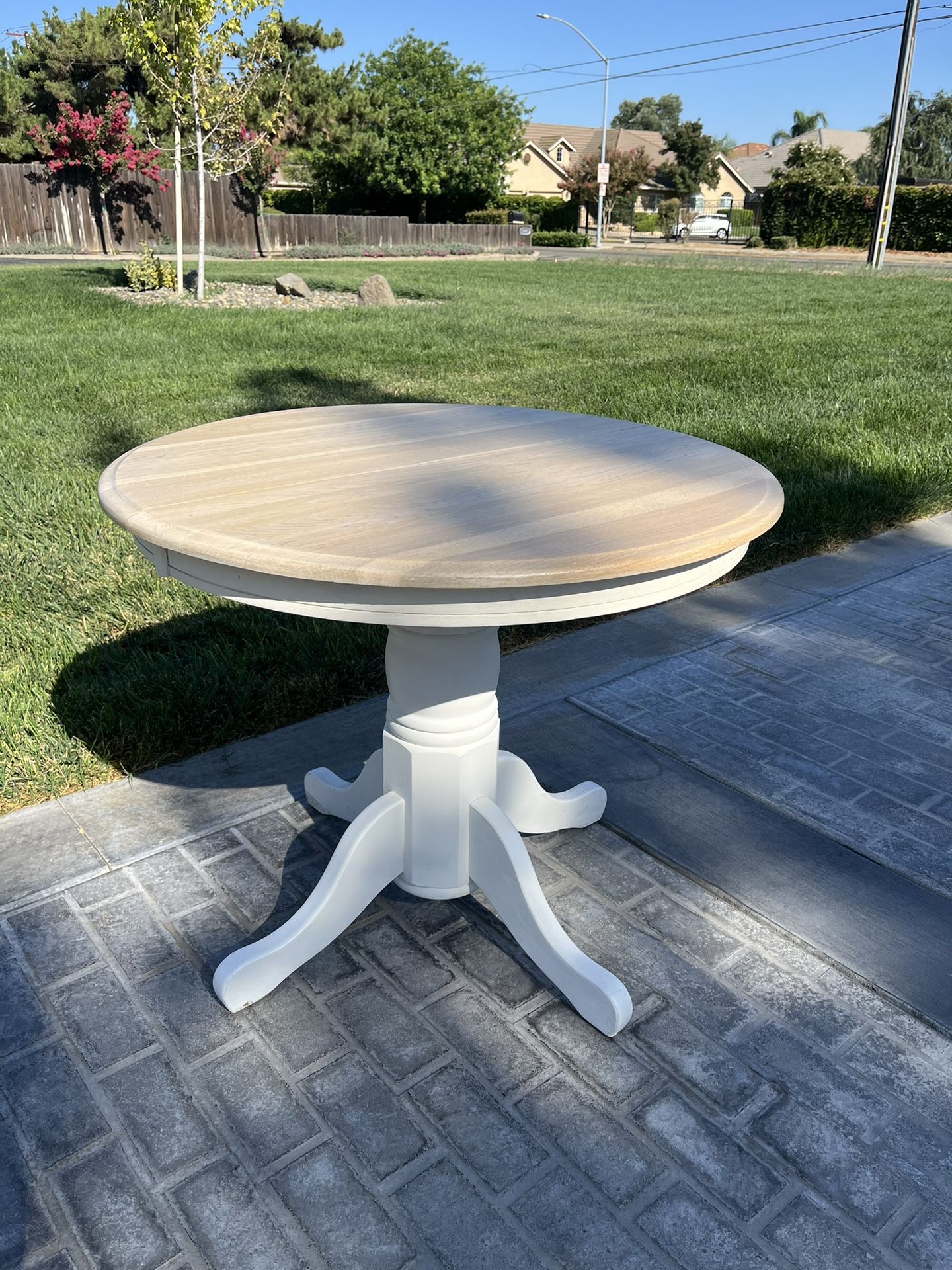 Solid Oak Wood Table 