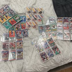 mix of 90s football card