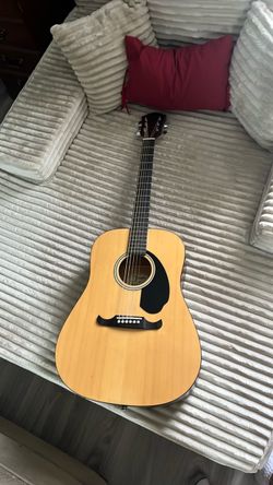 Fender FA-125 acoustic guitar.