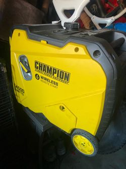 4500 Champion Generator wireless key