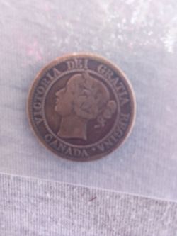 1859 Canada one penny