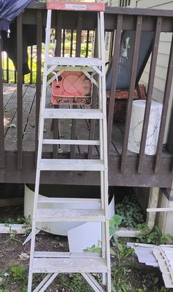 5 and 1/2 foot step ladder / 30.00 cash