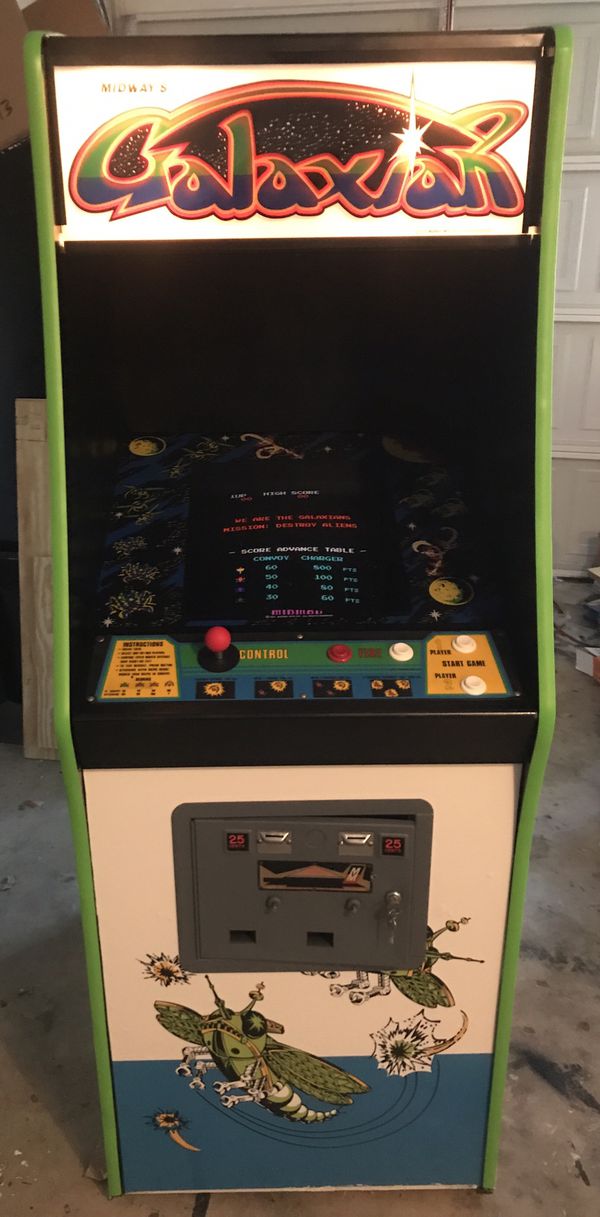 old arcade games galaxian