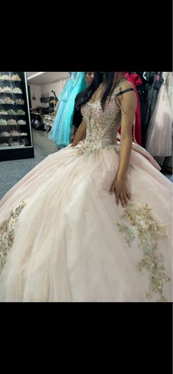 Pink quince dress