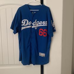 Used Signed Puig Dodgers Jersey