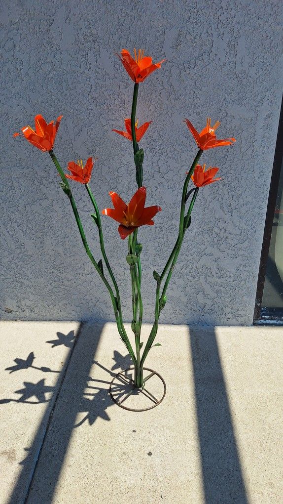 💥 🧡 Metal Flowers Stand 🧡💥 %15 Off 💥🧡
