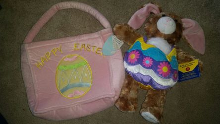 Easter bag and build a bear