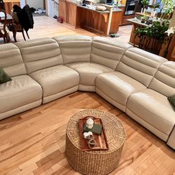 Cream Colored Sectional 