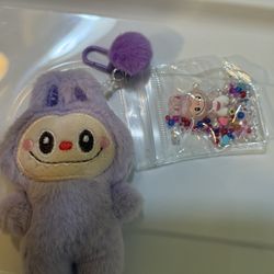 keychain and pens! 