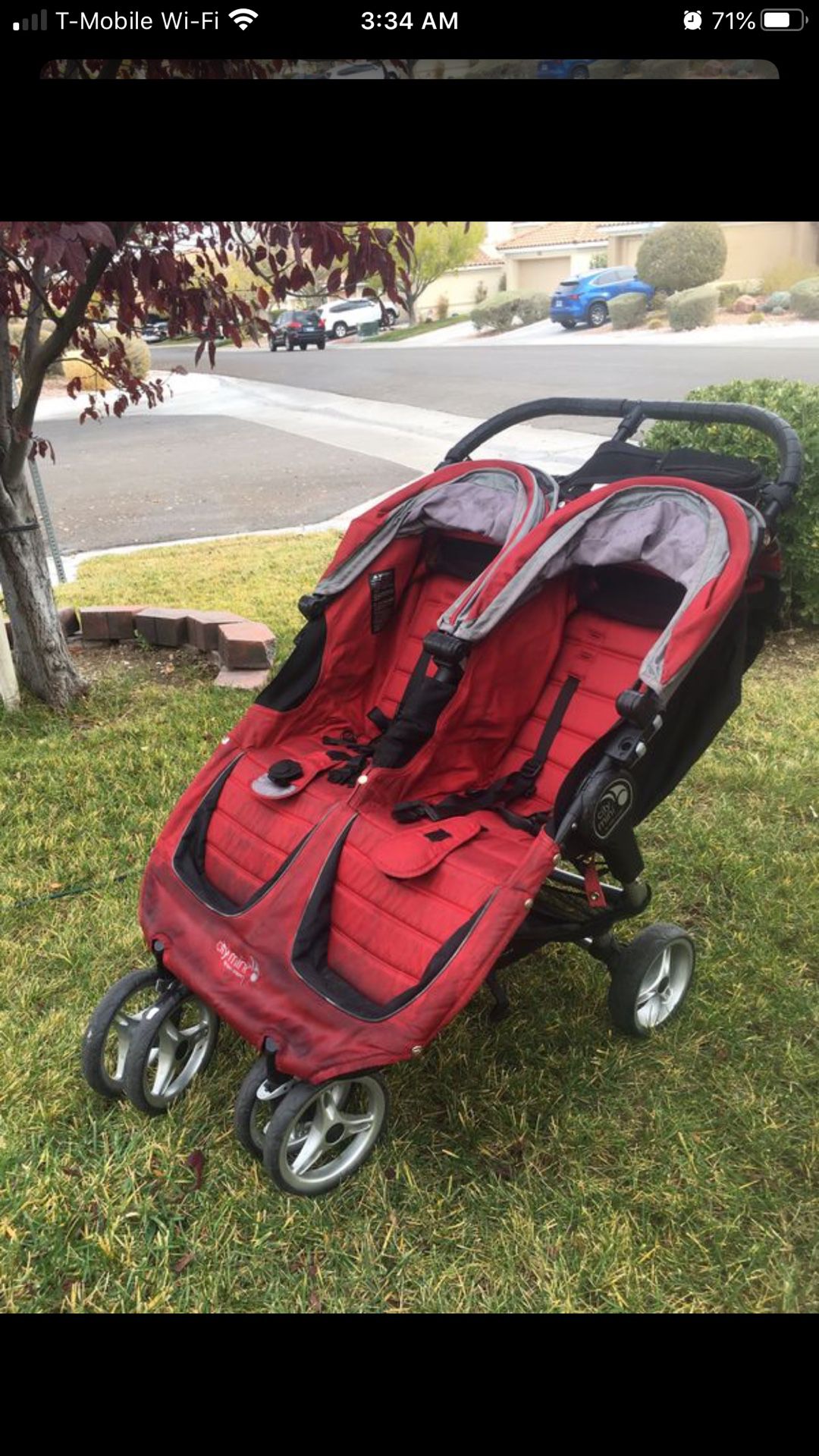 Baby jogger City select double stroller