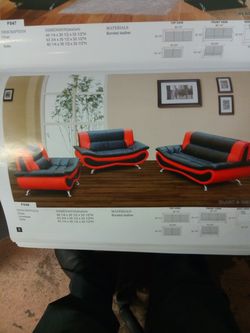 3pc sofa/ love/ chair/$999.00