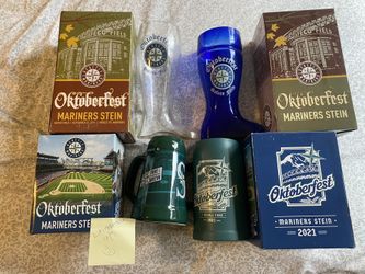 Oktoberfest Steins From Seattle Mariners Games 