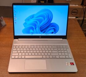 Fixed Price: HP Notebook 15.6" Laptop AMD/ 12GB/ 128GB SSD Win 11 #7271