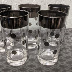 1950 Art deco Glasses.